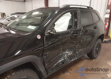 2019 Jeep Cherokee Trailhawk 4X4 z USA, uszkodzony, nr VIN 1C4PJMBX1KD115148